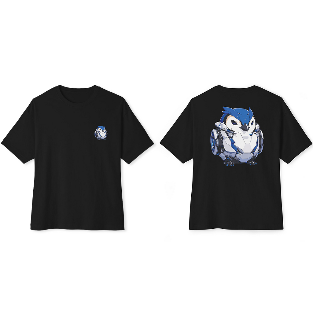 100%纯棉超大T恤 | Mascot-Penguin-012