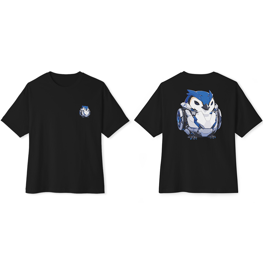 100%纯棉超大T恤 | Mascot-Penguin-012
