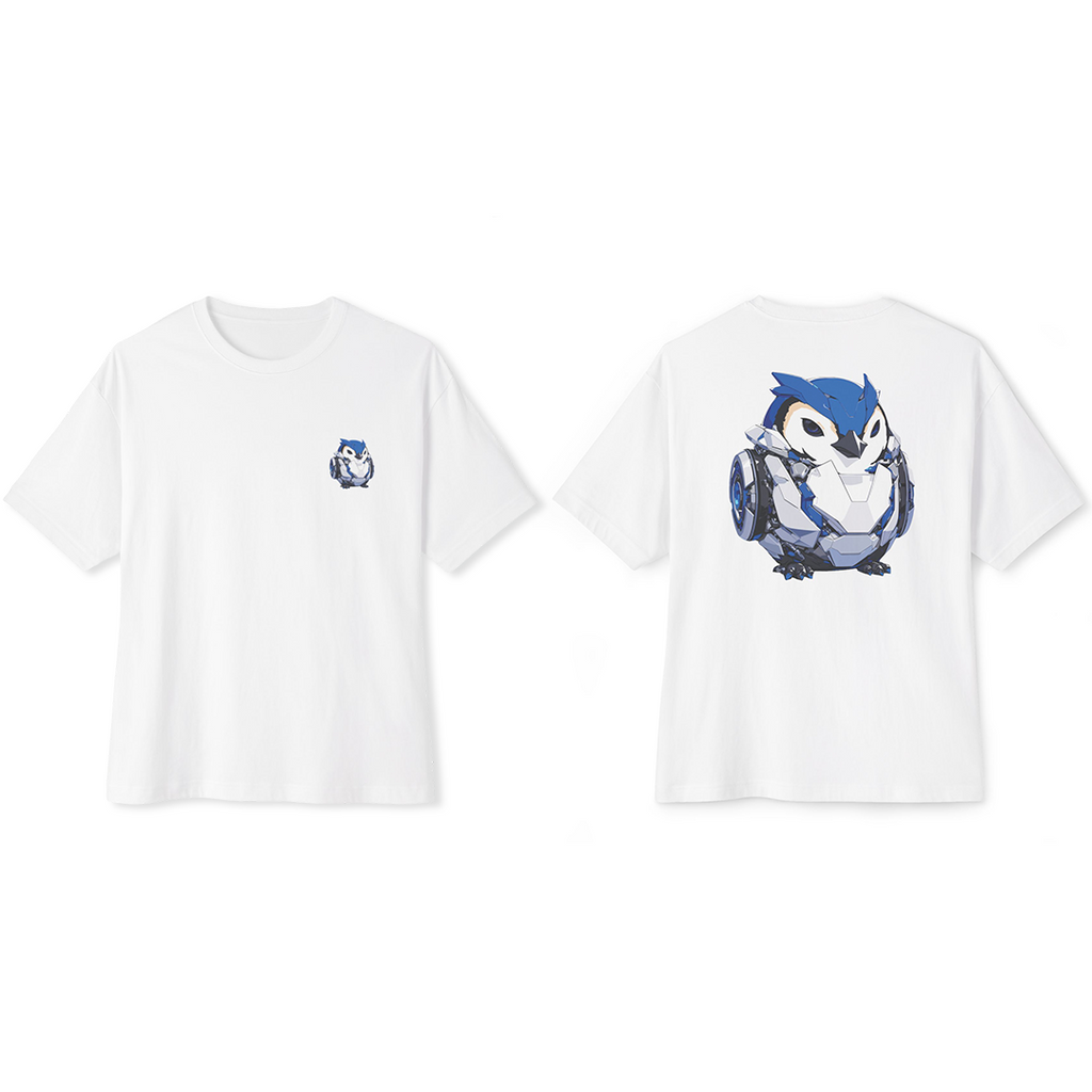 100%纯棉超大T恤 | Mascot-Penguin-012