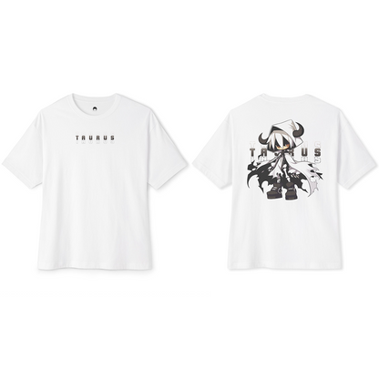 100% Cotton Oversized Tee | Anime-Zodiac-004