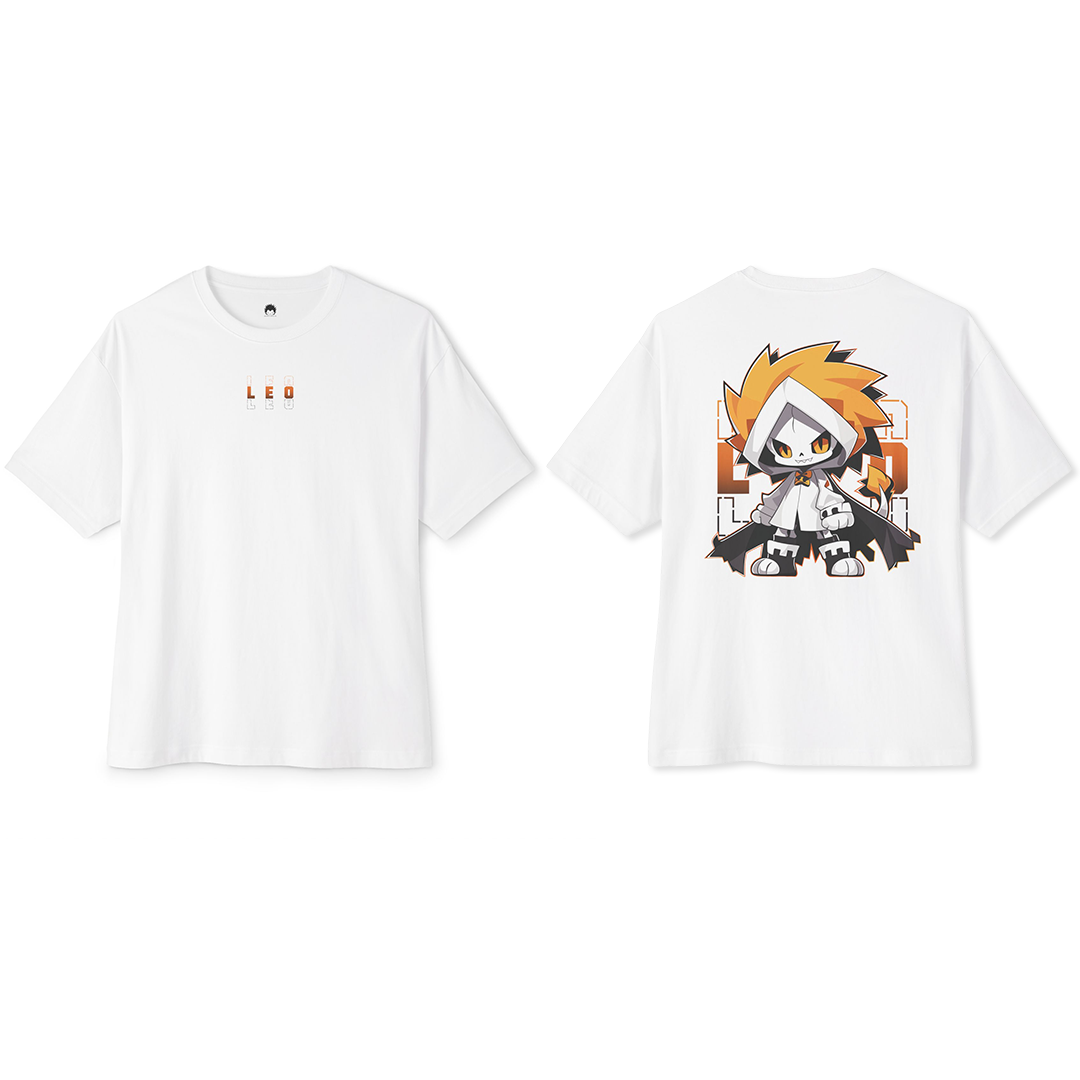 100% Cotton Oversized Tee | Anime-Zodiac-010