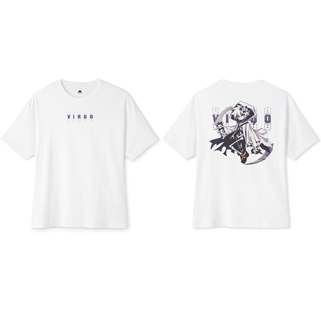 100% Cotton Oversized Tee | Anime-Zodiac-012