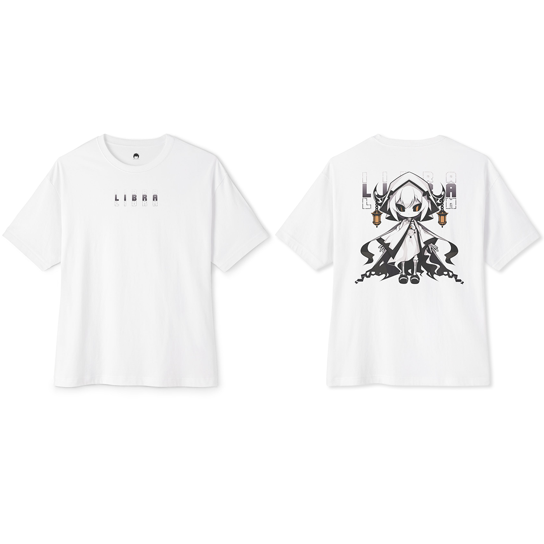 100% Cotton Oversized Tee | Anime-Zodiac-013