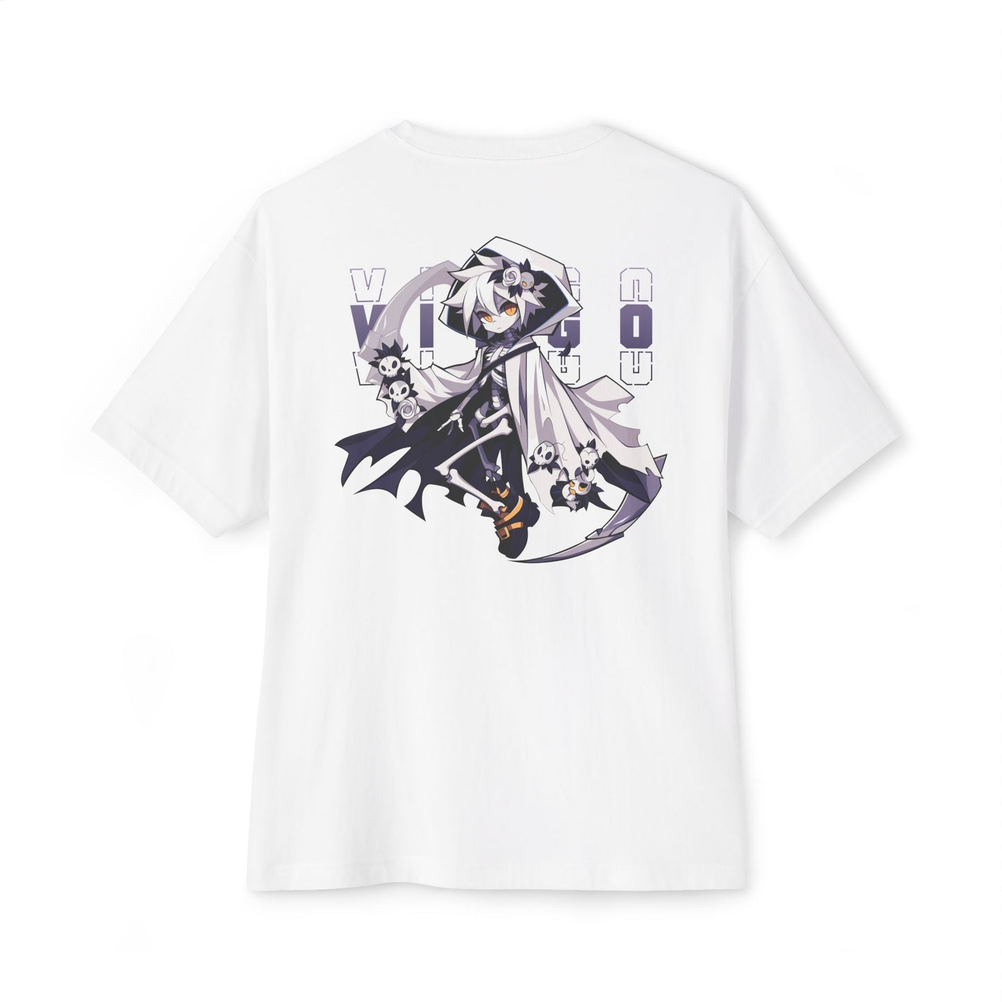 100% Cotton Oversized Tee | Anime-Zodiac-014