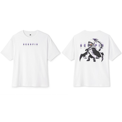 100% Cotton Oversized Tee | Anime-Zodiac-015