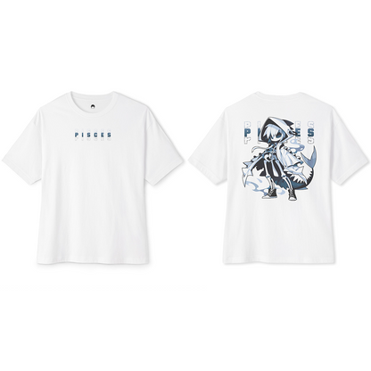 100% Cotton Oversized Tee | Anime-Zodiac-024