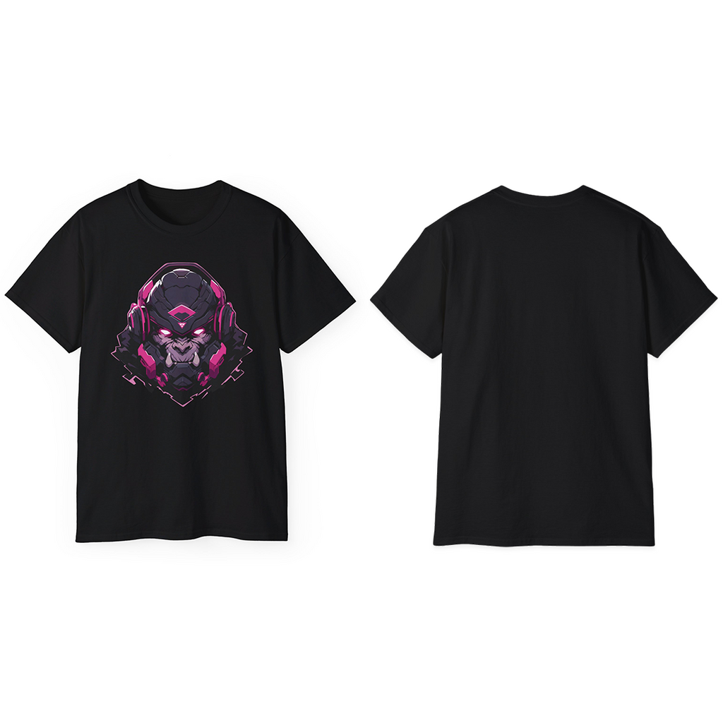 100%纯棉短袖T恤 | Mascot-Ape-001