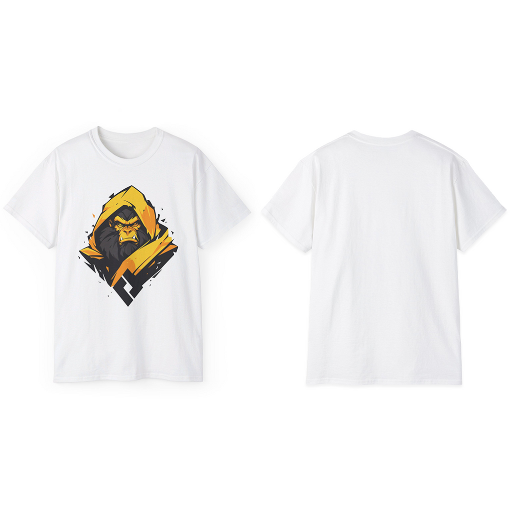 100%纯棉短袖T恤 | Mascot-Ape-004