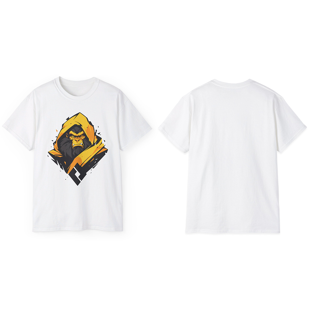 100%纯棉短袖T恤 | Mascot-Ape-004