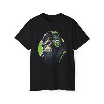 100% Cotton Short Sleeve Tee | Mascot-Ape-005