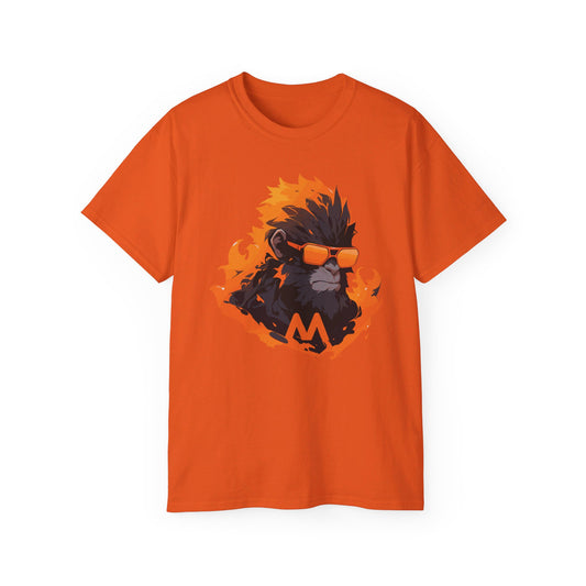 100% Cotton Short Sleeve Tee | Mascot-Ape-008