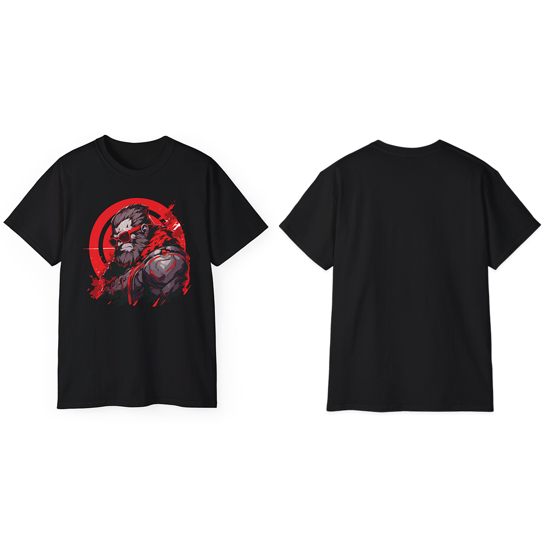 100%纯棉短袖T恤 | Mascot-Ape-009