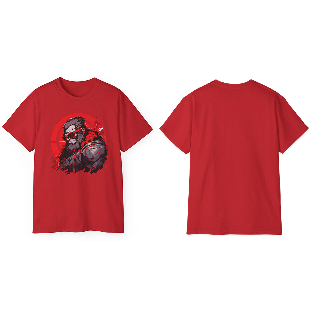 100%纯棉短袖T恤 | Mascot-Ape-009