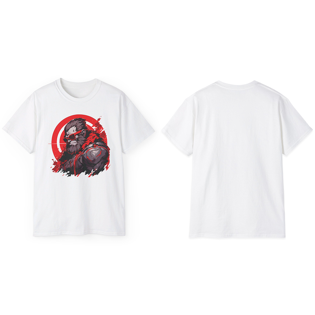 100%纯棉短袖T恤 | Mascot-Ape-009