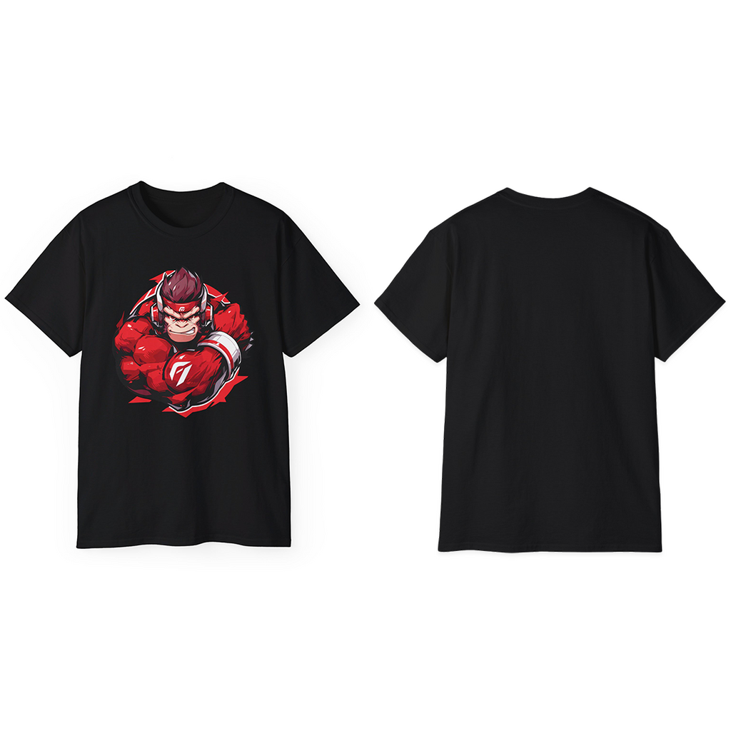 100%纯棉短袖T恤 | Mascot-Ape-010