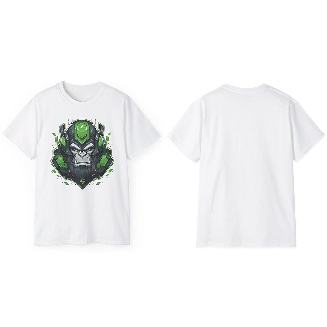 100% Cotton Short Sleeve Tee | Mascot-Ape-012