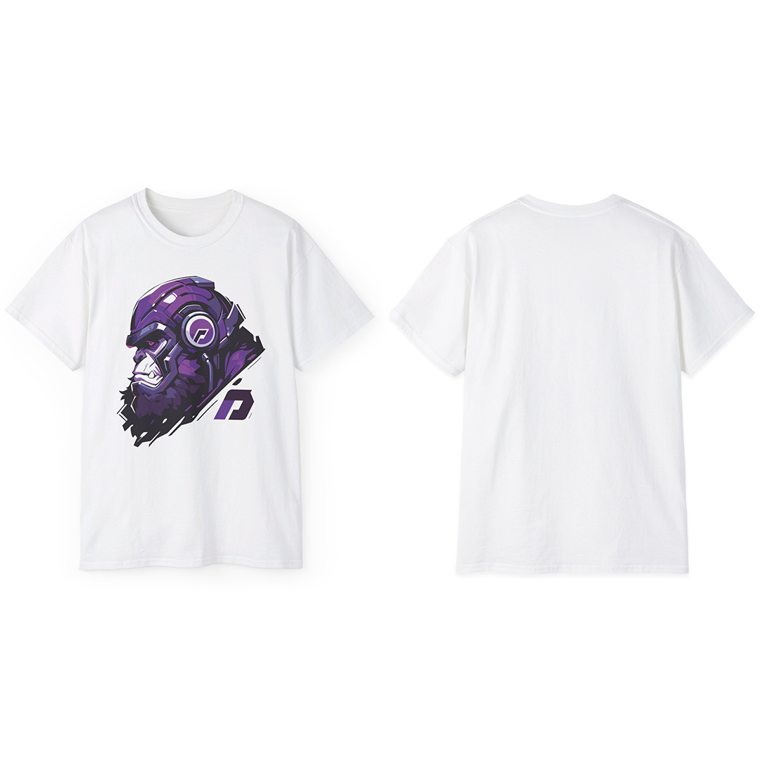 100% Cotton Short Sleeve Tee | Mascot-Ape-015