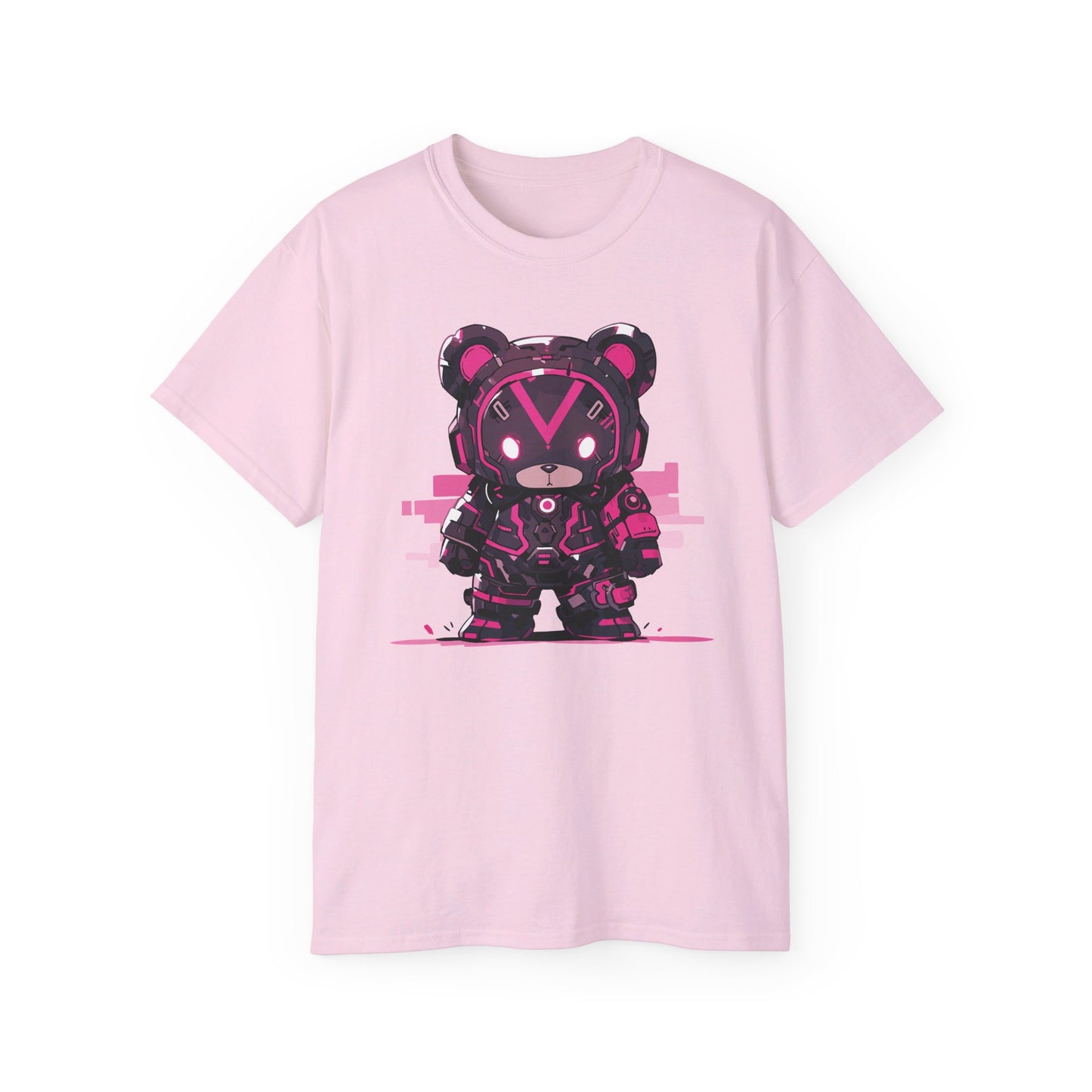 100% Cotton Short Sleeve Tee | Mascot-Bear-002