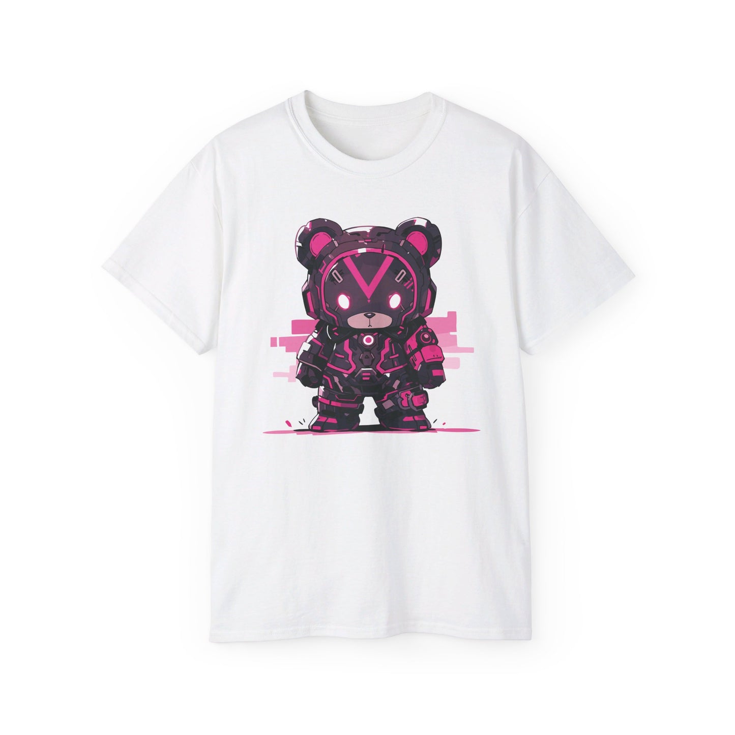 100% Cotton Short Sleeve Tee | Mascot-Bear-002