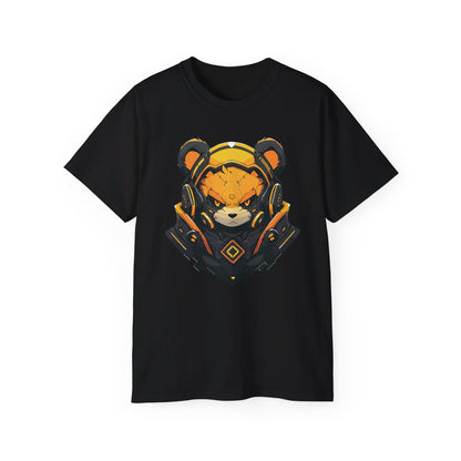 100% Cotton Short Sleeve Tee | Mascot-Bear-003