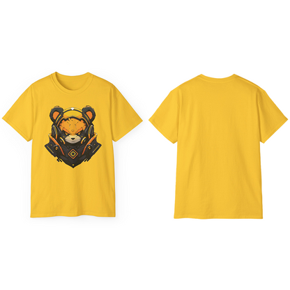 100% Cotton Short Sleeve Tee | Mascot-Bear-003