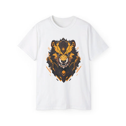 100% Cotton Short Sleeve Tee | Mascot-Bear-004