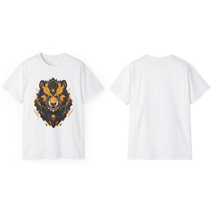 100% Cotton Short Sleeve Tee | Mascot-Bear-004