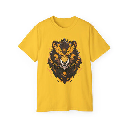 100% Cotton Short Sleeve Tee | Mascot-Bear-004