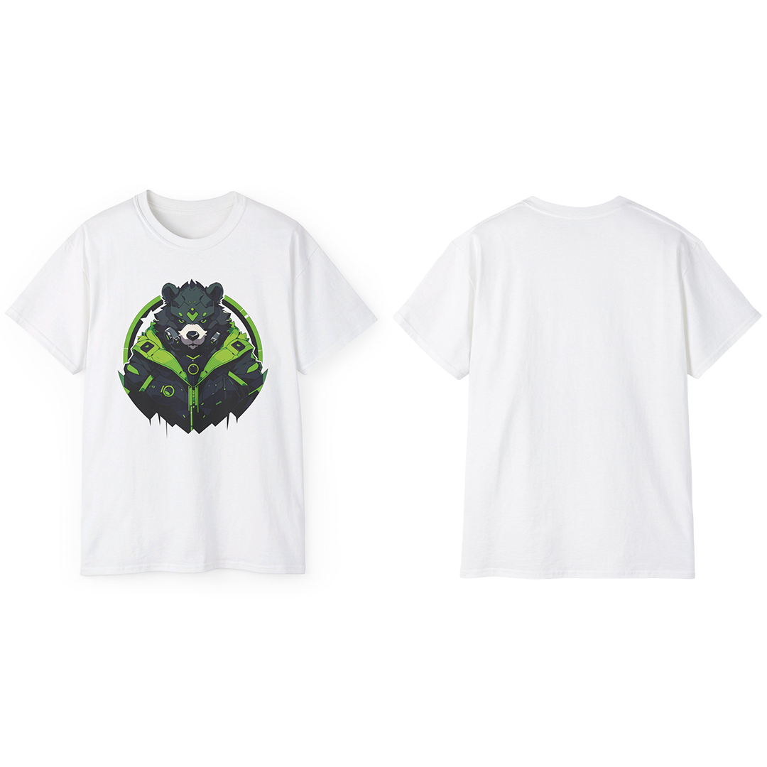 100%纯棉短袖T恤 | Mascot-Bear-005