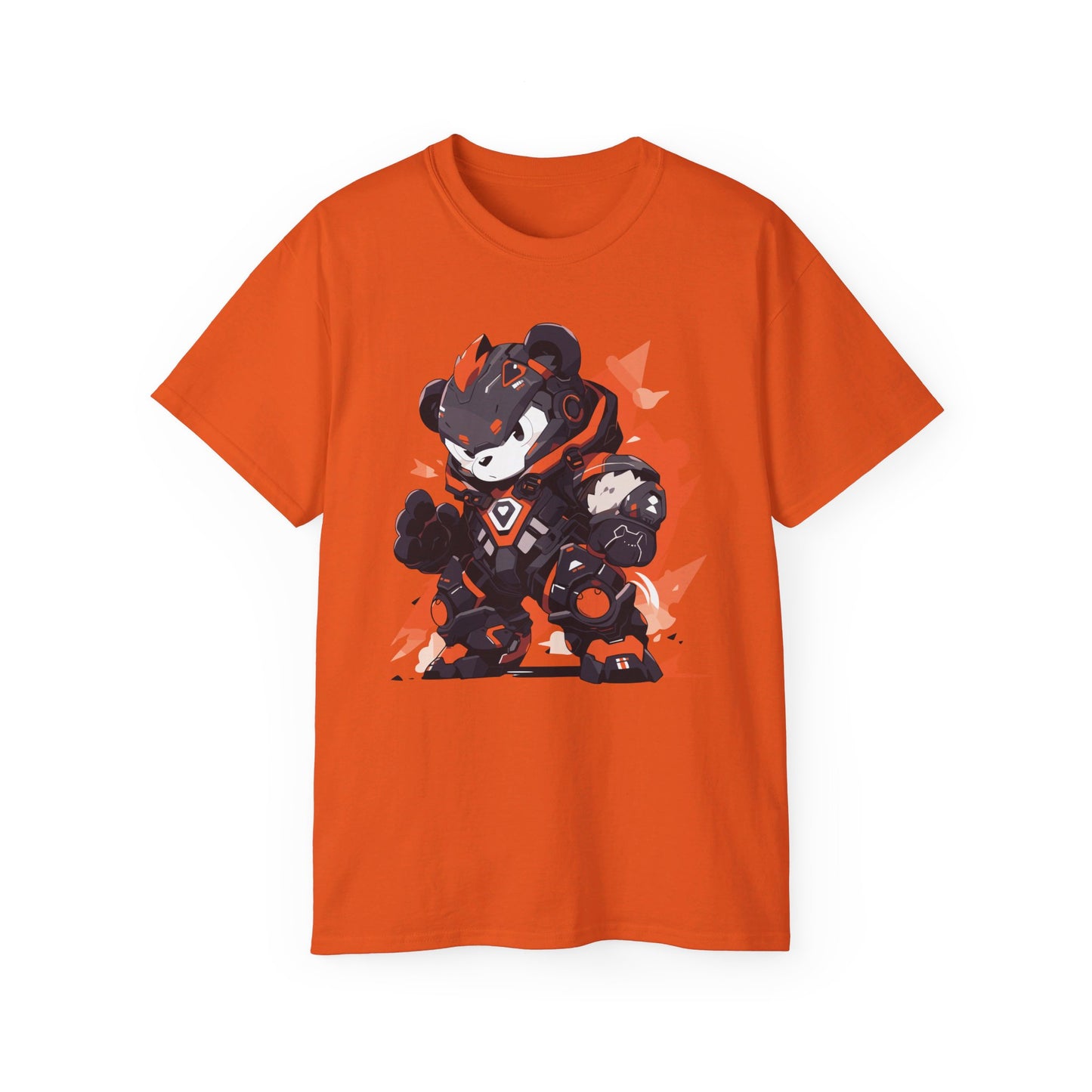 100% Cotton Short Sleeve Tee | Mascot-Bear-007