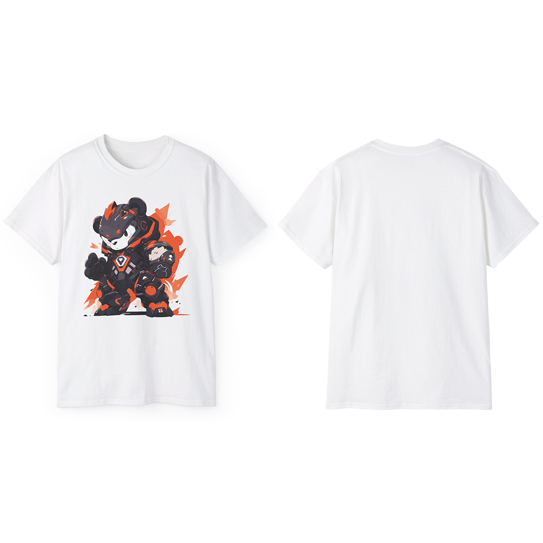 100%纯棉短袖T恤 | Mascot-Bear-007