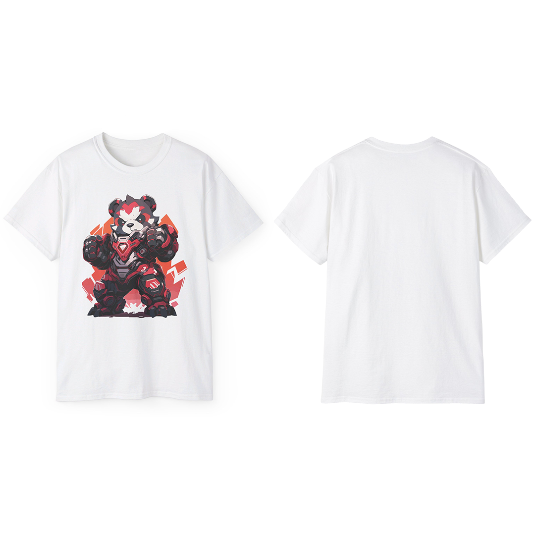 100%纯棉短袖T恤 | Mascot-Bear-008