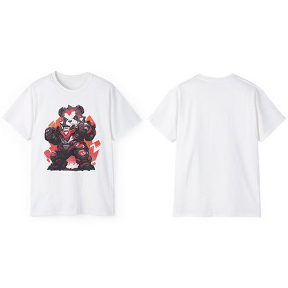 100% Cotton Short Sleeve Tee | Mascot-Bear-008