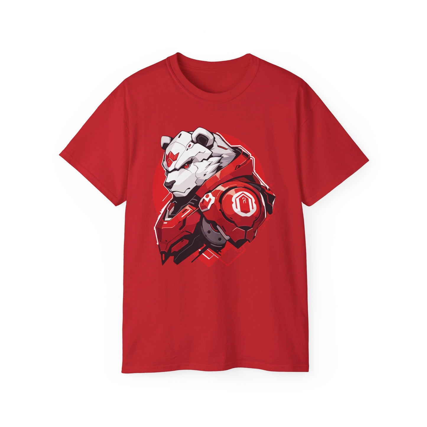 100% Cotton Short Sleeve Tee | Mascot-Bear-009