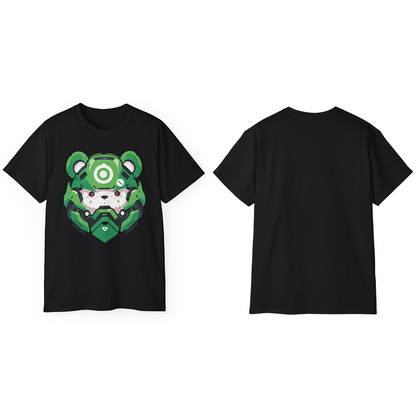 100% Cotton Short Sleeve Tee | Mascot-Bear-011