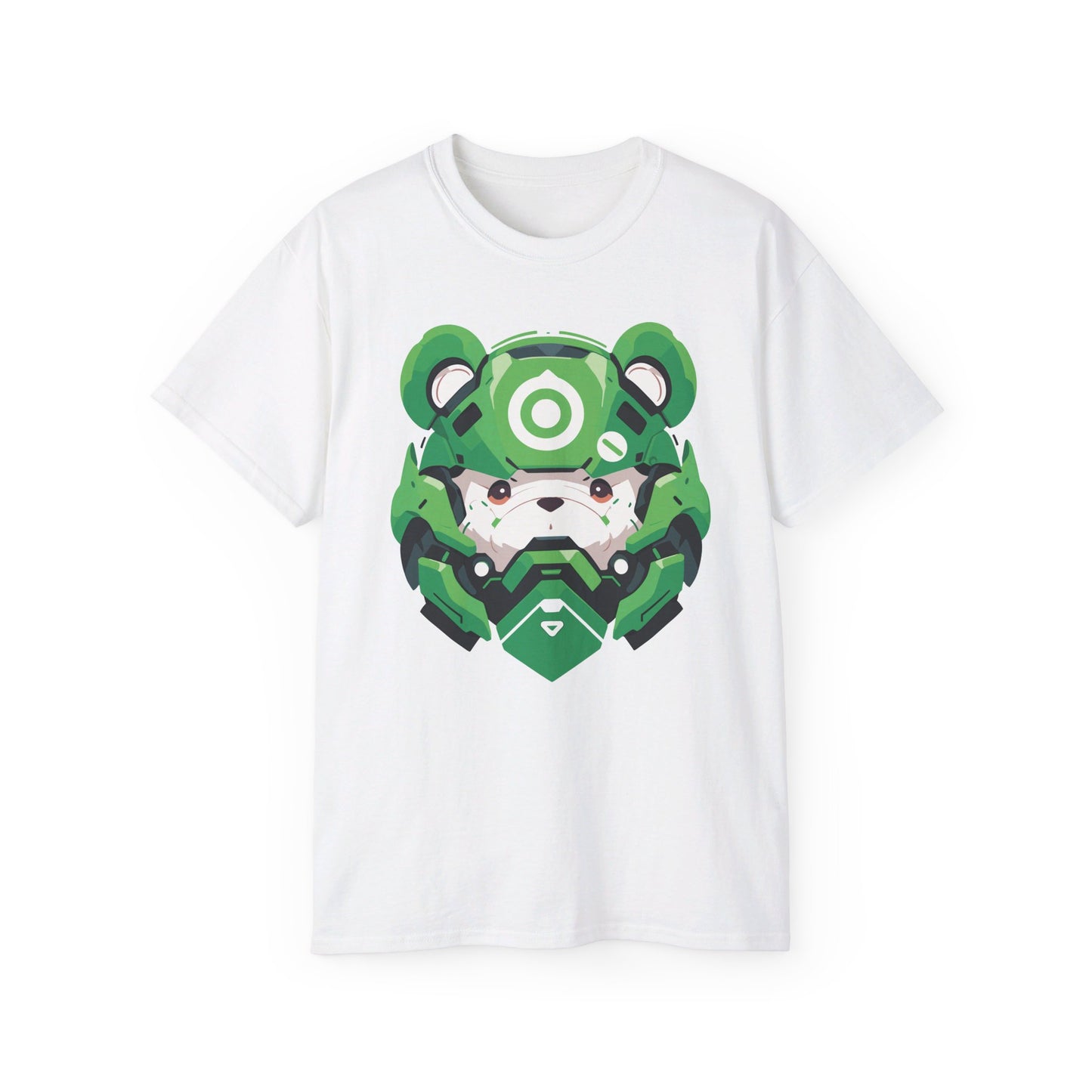 100% Cotton Short Sleeve Tee | Mascot-Bear-011