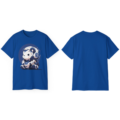 100% Cotton Short Sleeve Tee | Mascot-Bear-013