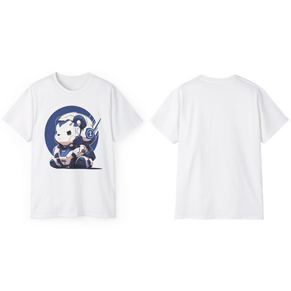 100% Cotton Short Sleeve Tee | Mascot-Bear-013