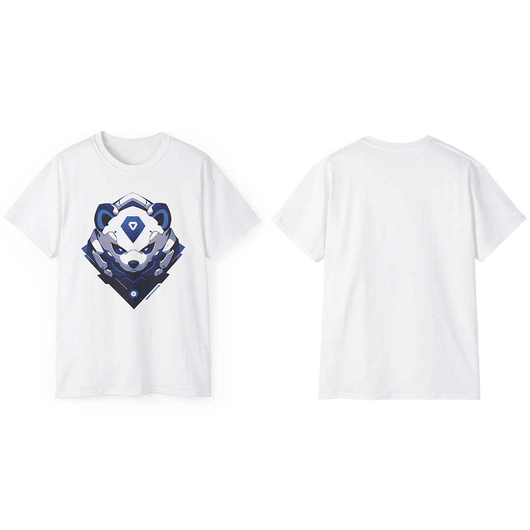 100% Cotton Short Sleeve Tee | Mascot-Bear-014