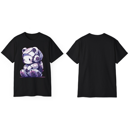 100% Cotton Short Sleeve Tee | Mascot-Bear-016