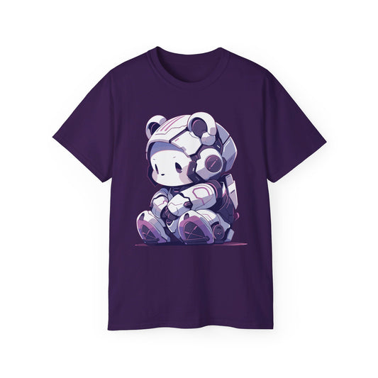 100% Cotton Short Sleeve Tee | Mascot-Bear-016