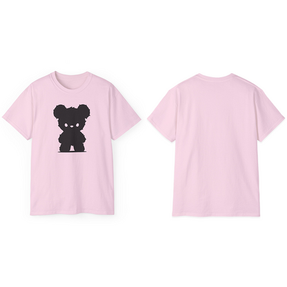 100% Cotton Short Sleeve Tee | Minimalism-Bear-001