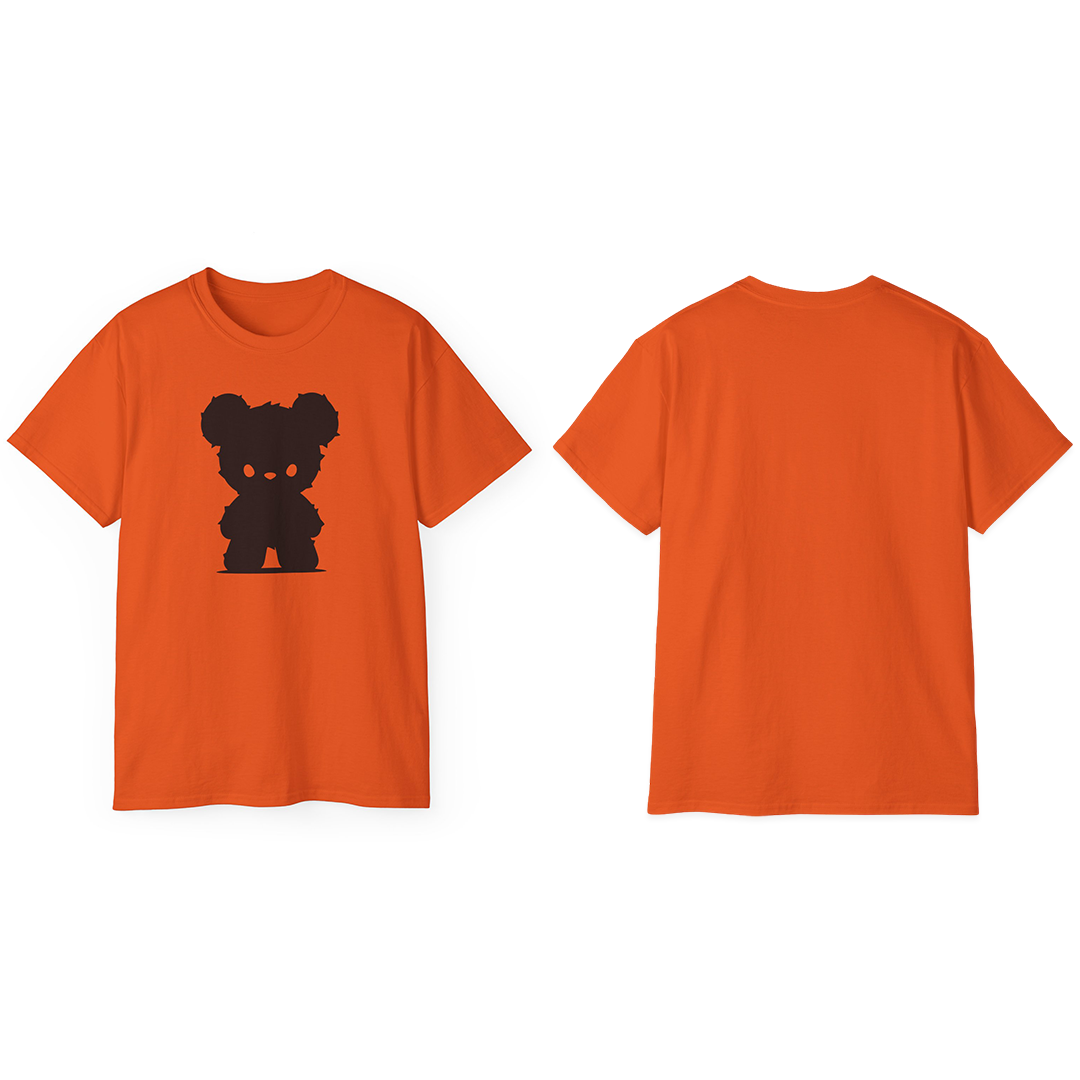 100% Cotton Short Sleeve Tee | Minimalism-Bear-001