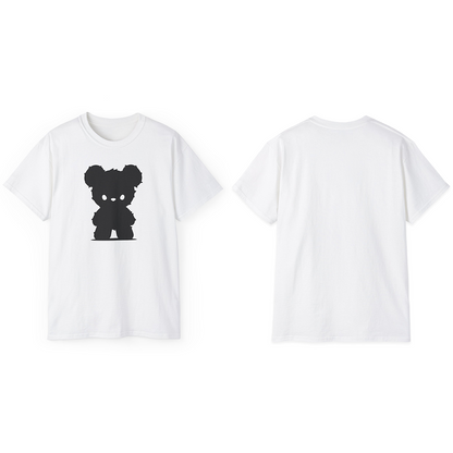 100% Cotton Short Sleeve Tee | Minimalism-Bear-001