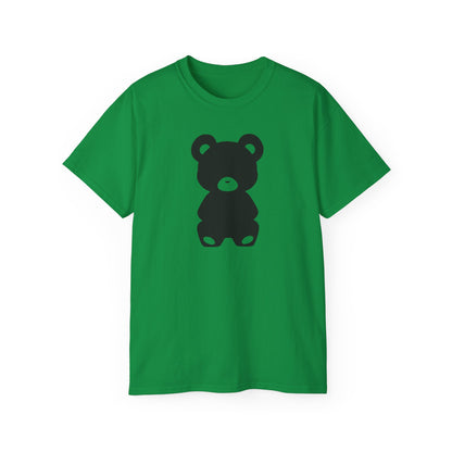 100% Cotton Short Sleeve Tee | Minimalism-Bear-002