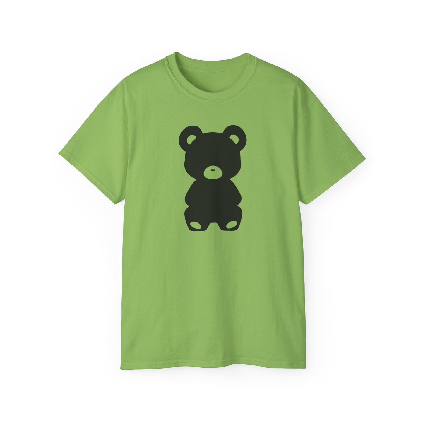 100% Cotton Short Sleeve Tee | Minimalism-Bear-002