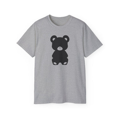 100% Cotton Short Sleeve Tee | Minimalism-Bear-002