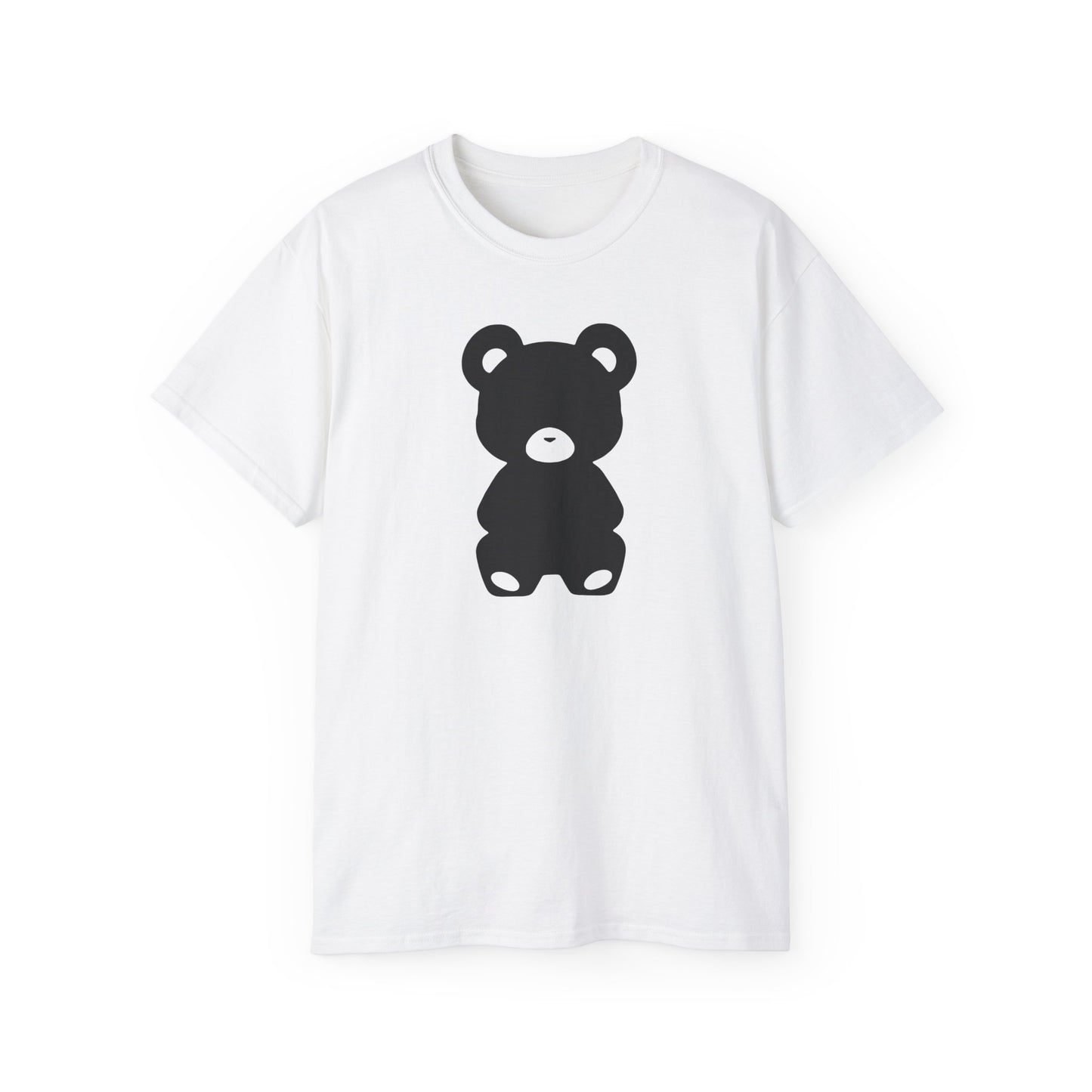 100% Cotton Short Sleeve Tee | Minimalism-Bear-002