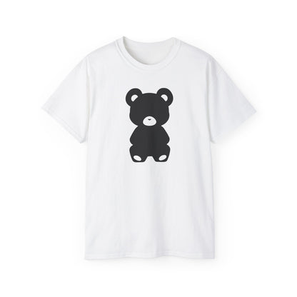 100% Cotton Short Sleeve Tee | Minimalism-Bear-002