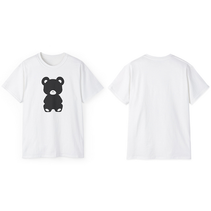 100% Cotton Short Sleeve Tee | Minimalism-Bear-002